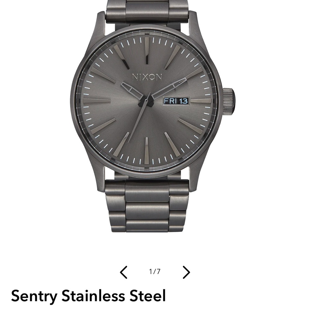 Nixon Gray Men's Watch